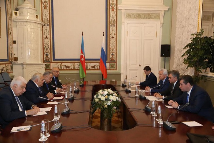 Azerbaijan, Russia discuss inter-parliamentary ties 